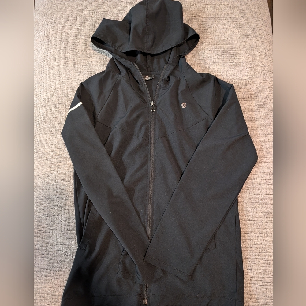 Black Hooded Jacket